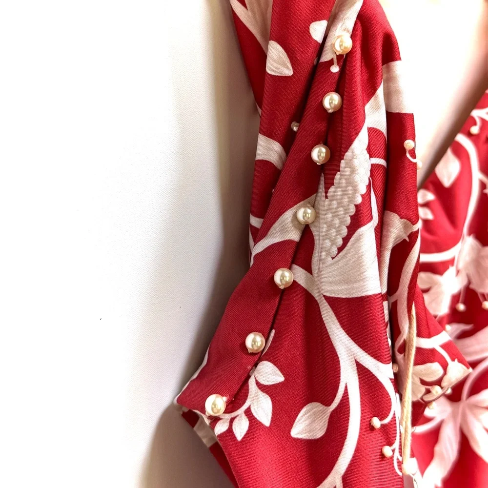 Agua By Agua Bendita Ceramica Maiz Hand Embroidered Swimsuit / Bodysuit …
